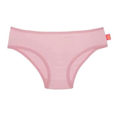 Imagem de Calcinha Infantil Juvenil Sanny Básica Resistente Microfibra, Rosa, M