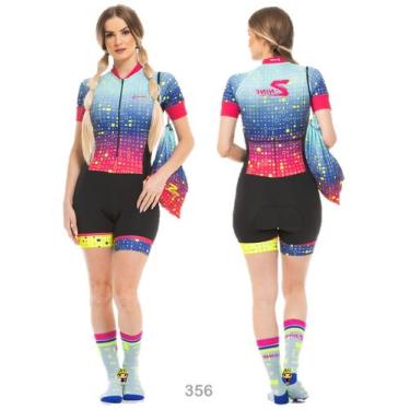 Imagem de Macaquinho para Ciclismo Z Nine - Z Nine Cycling Wear, 356, Quadradinh