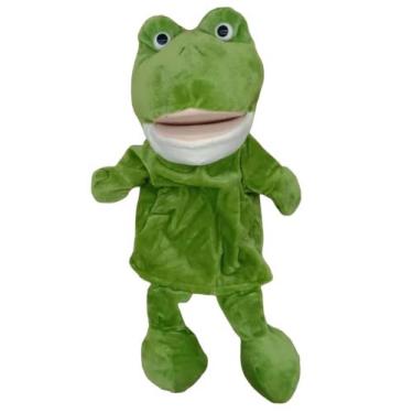 Imagem de Fantoche Pelúcia De Mão Animais, Sapo