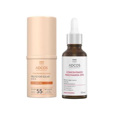 Imagem de Kit 1 Concentrado Niacinamida 20% Adcos Sérum Facial 30ml