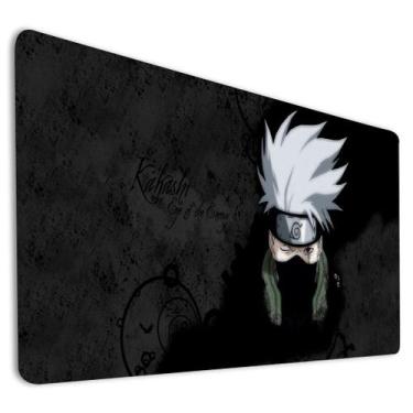 Imagem de Mouse Pad Menino Ninja em Batalha com Nuvens Tapete Gamer para Teclado