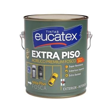 Imagem de Tinta Eucatex Extra Piso Premium 3,6 Litros - Várias Cores, Cinza