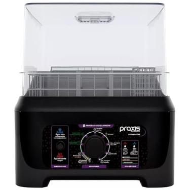 Imagem de Praxis Lava Louças Portátil 3L 8 Programas de Lavagem 127v Preto
