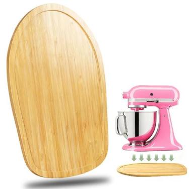 Imagem de Deslizador para batedeira Fracijuy de bambu para KitchenAid 4,5-5 qt