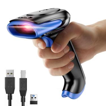 Imagem de Leitor de código de barras Eyoyo 2D Bluetooth sem fio 2500mAh