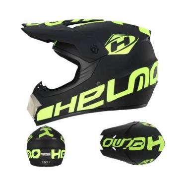 Imagem de Capacete De Moto Off-road Para Crianças, Capacete De Segurança Para Mo