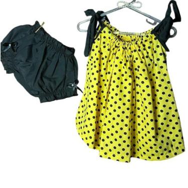 Imagem de Conjunto Bebê Calcinha Bunda Rica Baby Luxo Tapa Fralda - Luxo baby, K