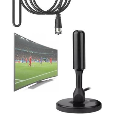 Imagem de Antena TV Digital HDTV Interna/Externa - Cabo com 5m  UHFVHFFull HD, B