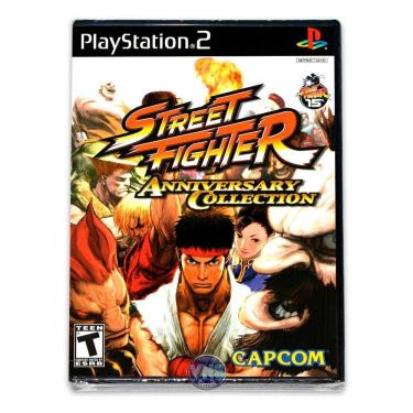 Imagem de Street Fighter Anniversary Collection Ps2