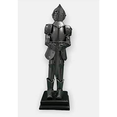 Imagem de Guerreiro Medieval Cavaleiros Estatua Enfeite Decorativo 27cm Modelos (6060)