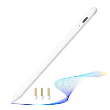 Imagem de Caneta Stylus para Apple iPad Pencil – Caneta para iPad 9ª 8ª 7ª 6ª geração, rejeição de palma para Apple Pencil 2ª geração, compatível com iPad Mini 6ª 5ª geração 2018-2022, iPad Mini 6ª 5ª geração iPad Air 5ª 4ª 3ª iPad Pro 11-12,9 polegadas