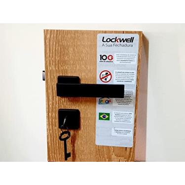 Imagem de Fechadura Lockwell Set 40mm Interna Preta