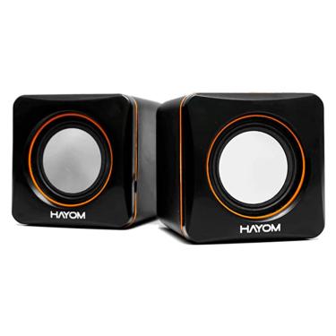 Imagem de Caixa de Som 2.0 Hayom KM2501 - 6W RMS - Conector P2 - 251001