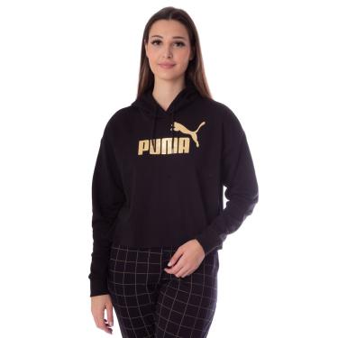 Imagem de Moletom Feminino Puma Essential Metalic Preto - P
