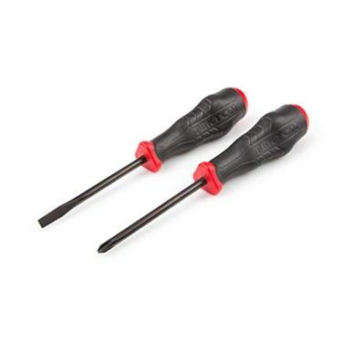 Imagem de TEKTON Conjunto de chaves de fenda de lâmina de óxido preto de alto torque, 2 peças (#2, 1/10.2 cm) | DRV41209 | Feito nos EUA