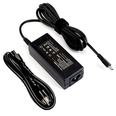 Imagem de 45W USB/Tipo C AC Adapetr para Acer book Spin 11 13 R 13 15 CB314 CB315 CB314-1H-C34N CB314-1H-C884 CB315-1HT-C4RY CB315-3H-C2C3 CB315-3HT-C296 s Scho