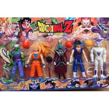 Bonecos de dragon ball articulados