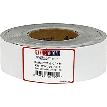 Imagem de Vedação de borracha EternaBond 2 x 50 RV para reparo de teto branco