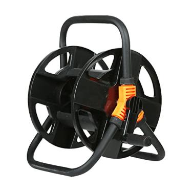 Imagem de burko Carrinho De Mangueiras De Jardim Carrinho De Tubos De Água 20 M Carrinho De Mangueiras Vazio Enrolador De Tubos Organizador De Mangueiras Para Mangueiras De Rega Para Varanda De Acampamento