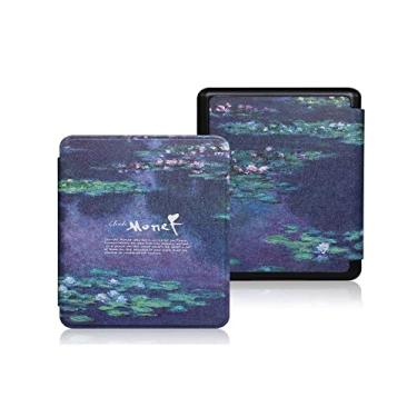 Imagem de Capa durável de 7 polegadas para Kindle Oasis – para Kindle Oasis 2ª geração lançado em 2017 e Kindle Oasis 3ª geração lançado em 2019 – Capa à prova d'água com ativação automática para dormir