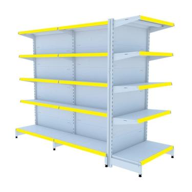 Imagem de Gondola Centro 170 Amapa Flex Kit 2 Metros 1 Ponta Branco