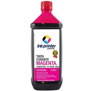 Imagem de Tinta Inkprinter Magenta para Recarga de Cartucho de Impressora Hp (1 litro)