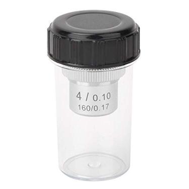 Imagem de Lente objetiva objetiva de microscópio profissional de alta qualidade com interface C para a maioria dos (4X)