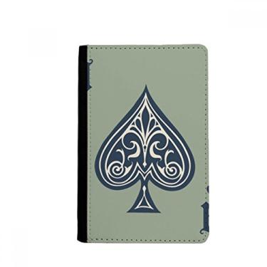 Imagem de Cartas de Baralho Padrão Utensílios de Jogo Porta Passaporte Notecase Burse Carteira Capa Cartão Bolsa, Multicolor