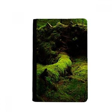 Imagem de Grama verde ciência da silvicultura cenário da natureza porta-passaporte Notecase Burse capa carteira porta-cartão, Multicolor