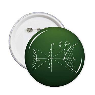 Imagem de Broche de curva hiperbólica de matemática Kowledge para decoração de acessórios, 5 peças