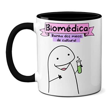 Imagem de Caneca Biomédica Rainha Dos Meios De Cultura! Presente Fofo (Preta)
