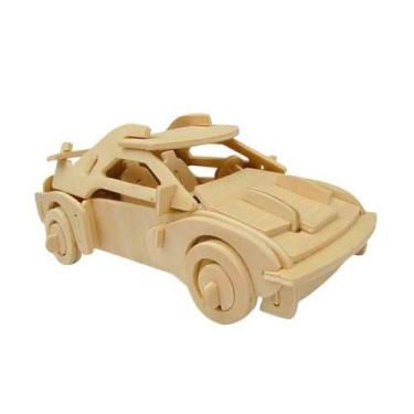 Quebra Cabeça 3D Carros - Movido a Fricção - Red em Promoção na