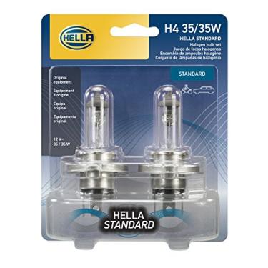 Imagem de HELLA Lâmpadas de halogêneo padrão H4 35/35WTB, 12 V