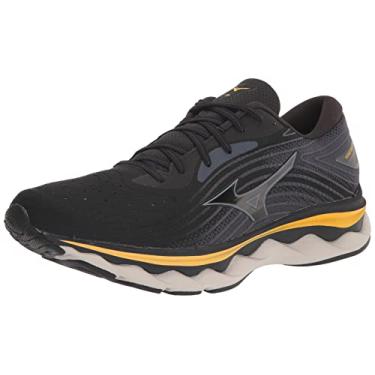Imagem de Mizuno Wave Sky 6 Tênis de corrida masculino, Preto - tradewinds, 10 Wide