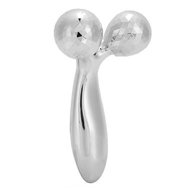 Imagem de Massageador de rosto 3D, massageador em forma de Y, massageador de cabeça de nariz de braço, para levantamento facial, antirrugas, aperto da pele, firmeza do corpo (prata)