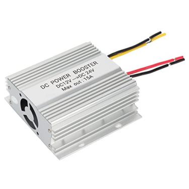 Imagem de Conversor de impulso DC 12V Step Up to 24V, módulo conversor de energia regulador de tensão CC de 360W para ônibus, microônibus, caminhões médios e grandes, áudios de carro, TV LCD