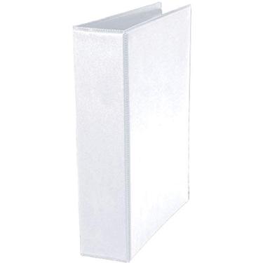 Imagem de Fichario De Pvc Branco Lombo 4Cm Abert.Plast Pacote Com 02-25672