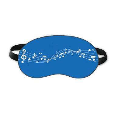 Imagem de Blue Music Movg 5-le Staff Sleep Eye Shield Capa para sombra noturna macia
