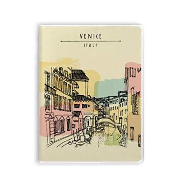 Imagem de Diário de capa macia com estampa de marco da alfândega da Itália Venice