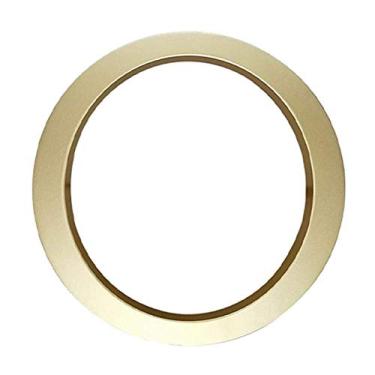 Imagem de Número de placa de casa flutuante 3D de 15 cm, placa digital de porta de 0 a 9 sinalizações douradas para construção ao ar livre, montagem com parafuso, liga, antiferrugem, não refletiva, fácil de ler