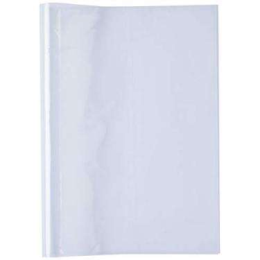 Imagem de Capa Plástica Para Caderno, Plasitiban, Grande, Transparente, Pacote com 50