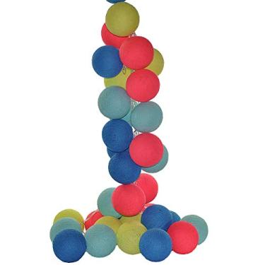 Imagem de Cordão de Luz Led Jampa Kit 20 Bolas Cormilu Multicor 110V