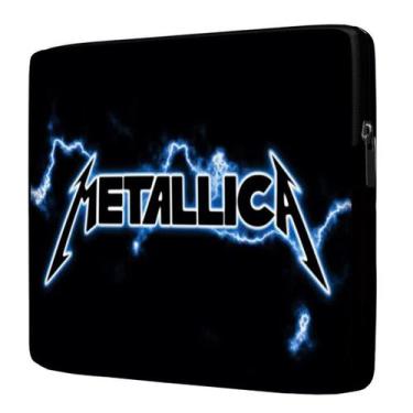 Imagem de Capa Para Notebook Metallica 15.6 À 17 Polegadas Com Bolso - Isoprene