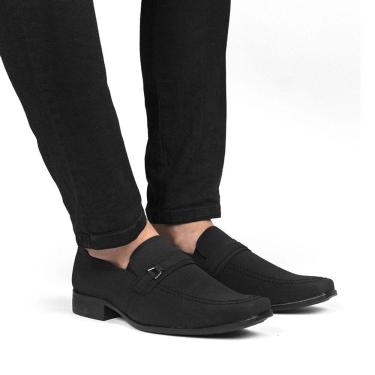 Imagem de Sapato Social Mocassim Masculino Moderno em Couro com Elástico Sanlorenzo 1103