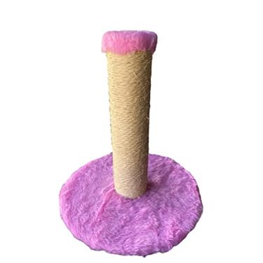 Imagem de Arranhador para Gatos,Arranhador Mini-Poste,Arranhador Pet,Resistente,Rosa