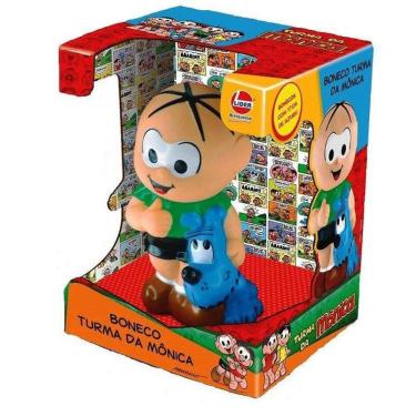 Imagem de Brinquedo Educativo Boneco Turma Da Monica Cebolinha