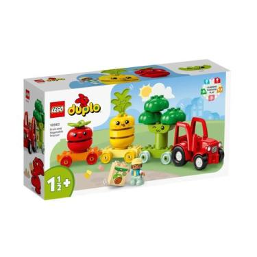 Imagem de Lego Duplo 10982 Trator De Verduras E Frutas 19 Peças