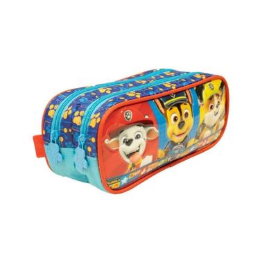 Imagem de Estojo Escolar 02 Compartimentos Patrulha Canina Paw Patrol