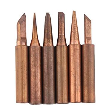 Imagem de Pontas de solda de substituição, resistência de ponta de ferro de solda de cobre de diâmetro externo de 4 mm para estação de solda 936 937 938 969 8586 852D