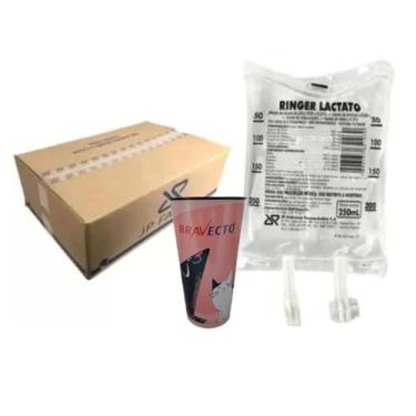 Imagem de RINGER LACTATO 250 ML CAIXA COM 35 UNIDADES + COPO PROMOCIONAL UNIPET